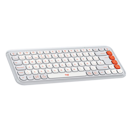 Keyboard Logitech 920-013069 White-30