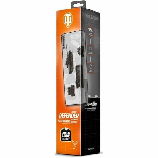 Mouse Mat Yenkee DEFENDER YPM WT90 Black-1