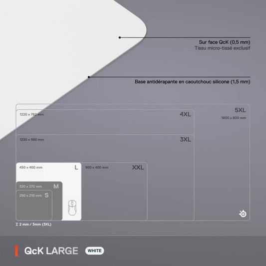 Mouse Mat SteelSeries White-1