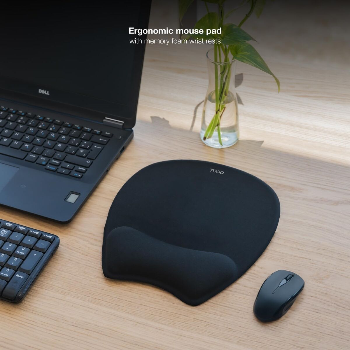 Mouse Mat TooQ TQMP1002-B Black-6