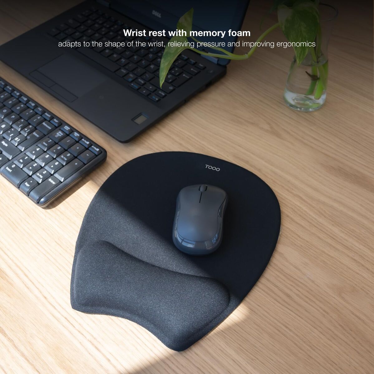 Mouse Mat TooQ TQMP1002-B Black-5