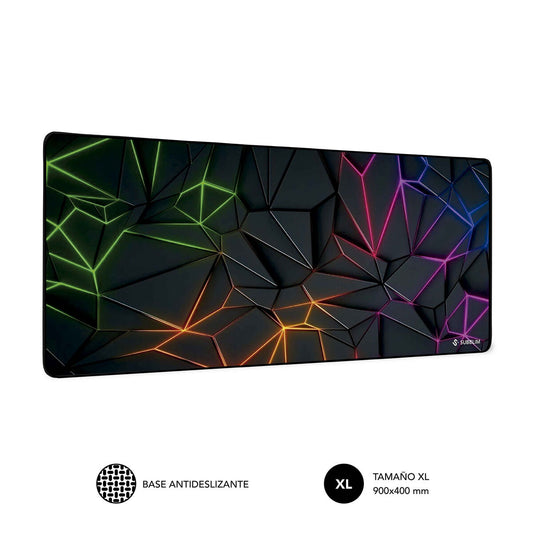 Mouse Mat Subblim Neon Obsidian XL-1