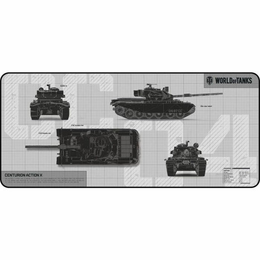Mouse Mat Yenkee DEFENDER YPM WT90 Black-0